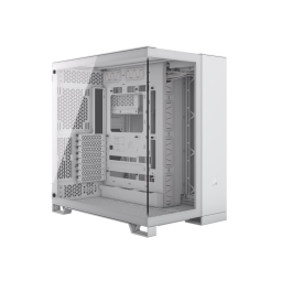 Gabinete Corsair 6500X Mid-Tower TG Dual Chamber White