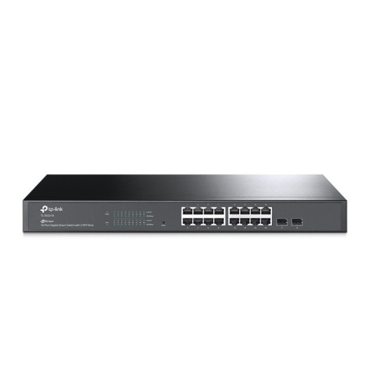 Switch TP LINK 16 Puertos Gigabit  2 SFP TL-SG2218 Switch JETSTREAM GIGABIT 16P +2 SFP OMADA