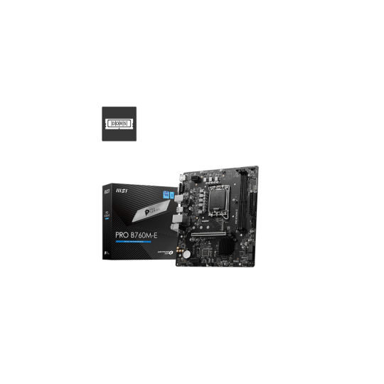 motherboard MSI PRO B760M-E DDR5 1700 (12VA/13VA/14VA GEN)