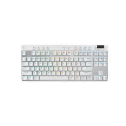 TECLADO LOGITECH WIRELESS PRO X TKL WHITE LIGHTSPEED 920-012143
