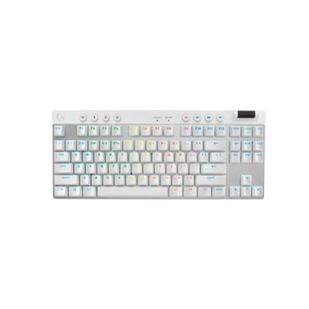 TECLADO LOGITECH WIRELESS PRO X TKL WHITE LIGHTSPEED 920-012143