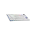 TECLADO LOGITECH WIRELESS PRO X TKL WHITE LIGHTSPEED 920-012143