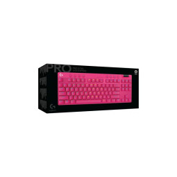 Teclado Logitech PRO X TKL Magenta Lightspeed 920-012154