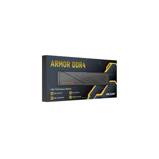 Memoria pc DDR4 HIKSEMI 8Gb 3200 Mhz Armor c/disipador Black