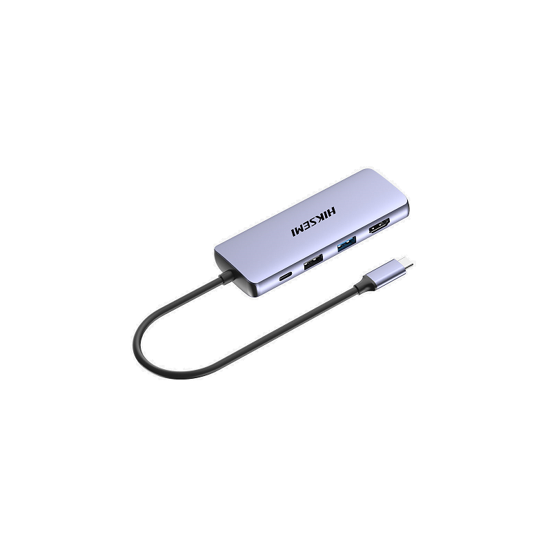 HUB HIKSEMI 8EN1 USB TYPE C HDMI SD USB 3.0 X3 / USB 2.0