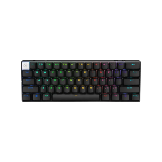 TECLADO LOGITECH WIRELESS PRO X 60 BLACK LIGHTSPEED 920-011902