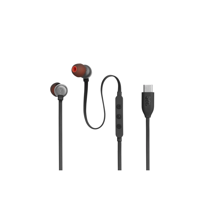 AURICULAR JBL T310C CABLEADO USB C NEGRO