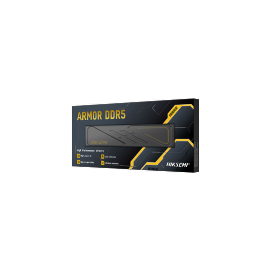 MEMORIA DDR5 HIKSEMI 16GB 4800 MHZ ARMOR C/DISIPADOR BLACK