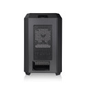 Gabinete TT The Tower 300 Mid-Tower TG x3 Fan x2 Black