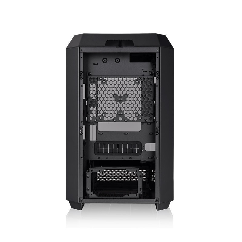 Gabinete TT The Tower 300 Mid-Tower TG x3 Fan x2 Black