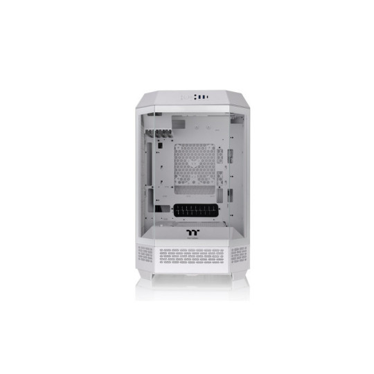Gabinete TT The Tower 300 Mid-Tower TG x3 Fan x2 Snow White