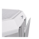 Gabinete TT The Tower 300 Mid-Tower TG x3 Fan x2 Snow White