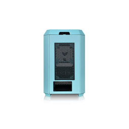 Gabinete TT The Tower 300 Mid-Tower TG x3 Fan x2 Turquoise
