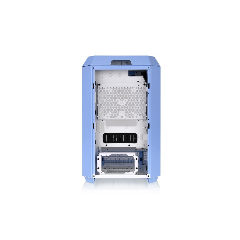 Gabinete TT The Tower 300 Mid-Tower TG x3 Fan x2 Hydrangea Blue