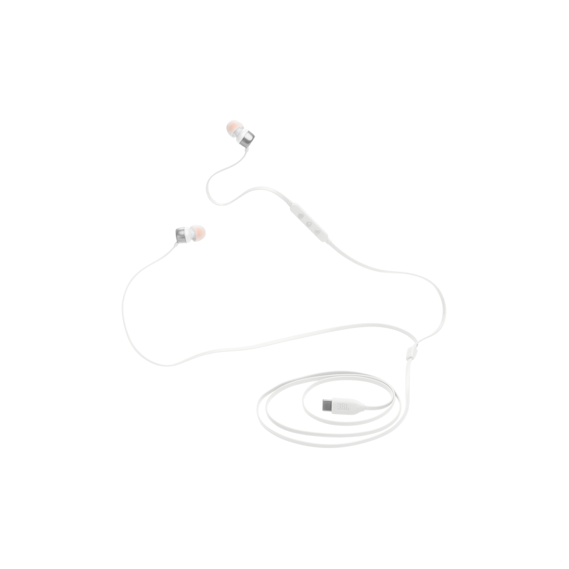 AURICULAR JBL T310C CABLEADO USB C BLANCO