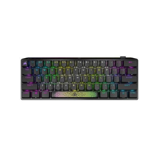 Teclado Corsair K70 PRO Mini Wireless RGB 60 Mecanico Cherry MX Black PBT