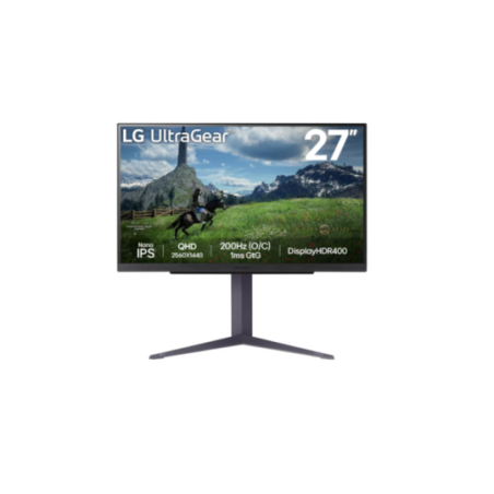 MONITOR LG 27 GAMER 27GS85Q-B NANO IPS QHD 180 Hz