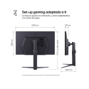 MONITOR LG 27" GAMER 27GS75Q-B IPS QHD 180 Hz ULTRAGEAR