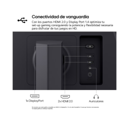 MONITOR LG 27" GAMER 27GS75Q-B IPS QHD 180 Hz ULTRAGEAR