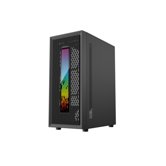 Gabinete Raptor Vortex TG Mid-Tower RGB Back Fan x1 + Led Front w/button control