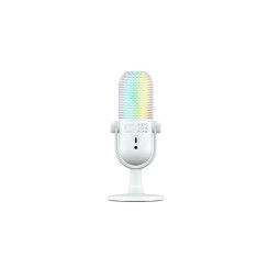 Microfono Razer Seiren V3 Chroma RGB USB White Edition